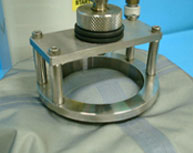 シーリングテープの耐水圧測定
